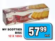 My Scotties Bisc-12x185g