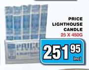 Price Lighthouse Candle-25x450g