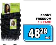 Ebony Freedom-Each
