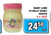 Baby Line P/Jelly Baby White-6x100g