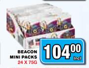 Beacon Mini Packs-27x75g