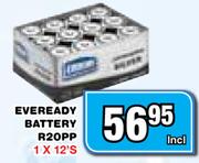 Eveready Battery R20PP-1x12's
