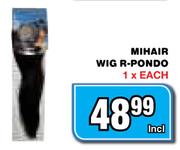 Mihair Wig R-Pondo-Each