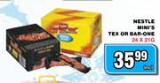 Nestle Mini's Tex Or bar-One-24x21g