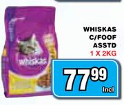 Whiskas C/Food Asstd-1x2kg
