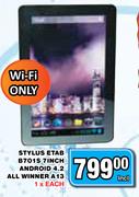 Stylus Etab B701S 7 Inch Android 4.1 All Winner A13-Each