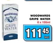 Woodwards Gripe Water-6x150ml