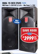 Dixon 15 Inch (pair) Speakers PLD215
