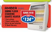 Amber 900W Floor Standing Quartz Heater DES-901Q