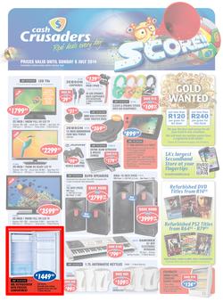Cash Crusaders : Score (19 Jun - 6 Jul 2014), page 1