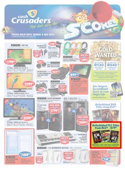 Cash Crusaders : Score (19 Jun - 6 Jul 2014), page 1