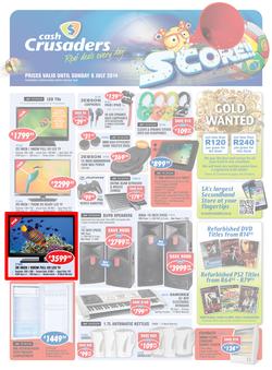 Cash Crusaders : Score (19 Jun - 6 Jul 2014), page 1
