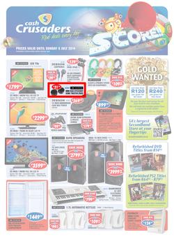 Cash Crusaders : Score (19 Jun - 6 Jul 2014), page 1