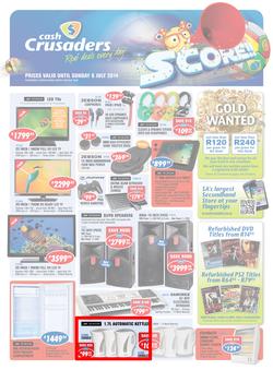Cash Crusaders : Score (19 Jun - 6 Jul 2014), page 1