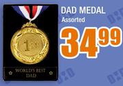 Dad Medal Assorted
