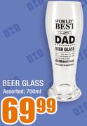 Beer Glass Assorted 700ml
