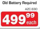 Autozone Battery AZC 630