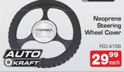 Auto Kraft Neoprene Steering Wheel Cover