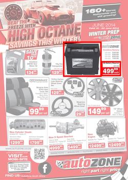 Autozone : Winter Prep (10 Jun - 22 Jun 2014), page 1