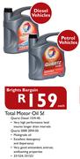 Total Motor OilFor petrol Vehicle/Diesel vehicle-5L Each