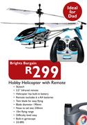 Hobby Helicopter With Remote