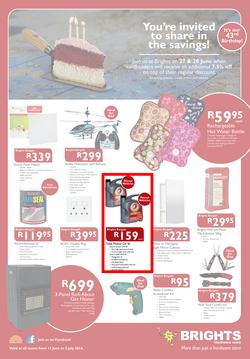 Brights Hardware : Birthday Specials (13 Jun - 5 Jul 2014), page 1