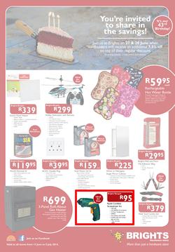 Brights Hardware : Birthday Specials (13 Jun - 5 Jul 2014), page 1
