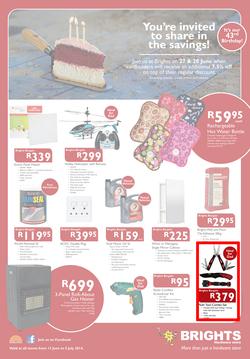 Brights Hardware : Birthday Specials (13 Jun - 5 Jul 2014), page 1