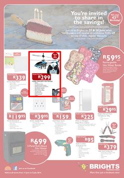 Brights Hardware : Birthday Specials (13 Jun - 5 Jul 2014), page 1