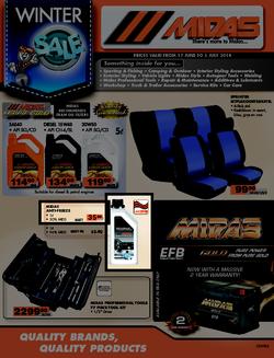 Midas : Winter Sale (17 Jun - 5 Jul 2014), page 1