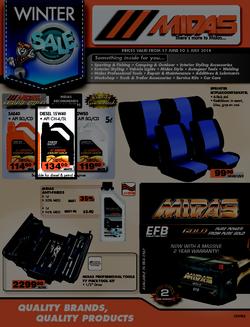 Midas : Winter Sale (17 Jun - 5 Jul 2014), page 1