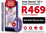 Sony Xperia Z2 & Sony Smartband-On Smart S