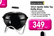 Terrace Leisure 35cm Apollo Table Top Kettle Braai