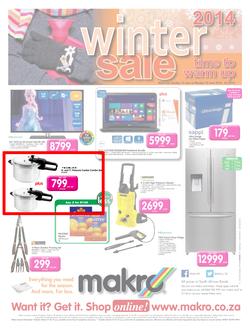 Makro : Winter Sale (15 Jun - 23 Jun 2014), page 1