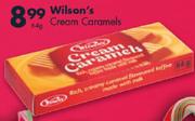 Wilson's Cream Caramels-64gm