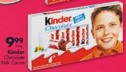 Kinder Chocolate Milk Cocoa-100gm