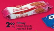 Tiffany Cream Biscuits-90gm Each