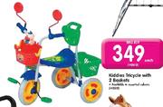 Kiddies Tricycle With 2 Baskets Each