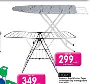 Home Stainless Steel Clothes Dryer Or Wooden Top Ironing Board Each
