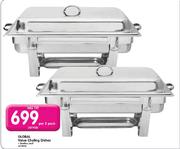 Global Value Chafing Dishes-Per 2 Pack