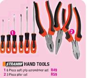 Stramm Hand Tools 6 Piece Soft Grip Screwdriver Set
