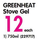 Greenheat Stove Gel-750ml