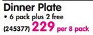 Continental China Polaris Dinner Plate-6 Pack