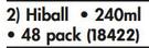 Consol 240ml Glasses Hiball-48 Pack