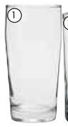 Consol 340ml Glasses Willy-48 Pack