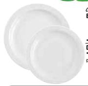 Continental China Blanco Dinner Plate-6 Pack