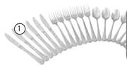 Bistro 24 Piece Cutlery Set