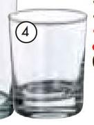 Consol 250ml Glasses Whisky-48 Pack