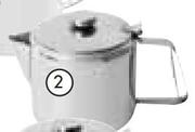 Sunnex Stainless Steel Tea Pot-2L