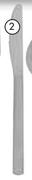 Cutlery Dinner Knife-Per 36 Pack